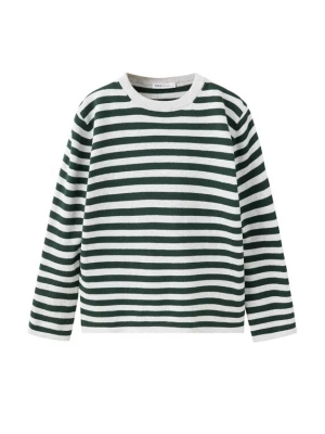 Foto van product MANGO KIDS Trui 'WALLY' donkergroen / wit