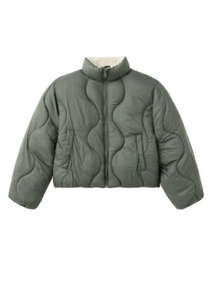Foto van product MANGO KIDS Tussenjas 'ROMA' ecru / kaki