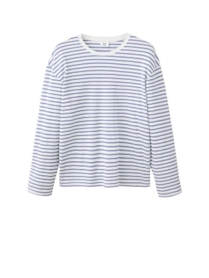 Foto van product MANGO MAN Shirt 'Puller' blauw / wit
