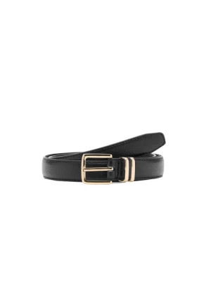 Foto van product MANGO Riem 'Bella' zwart