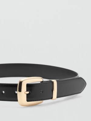 Foto van product MANGO Riem 'BELT APEN3' zwart