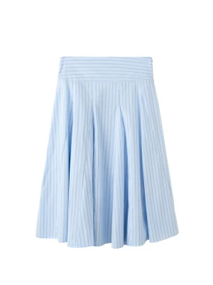 Foto van product MANGO Rok blauw / bruin / wit