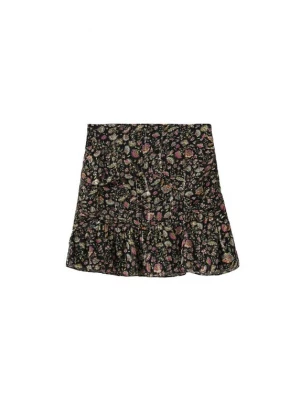 Foto van product MANGO Rok 'Lamare' gemengde kleuren / zwart