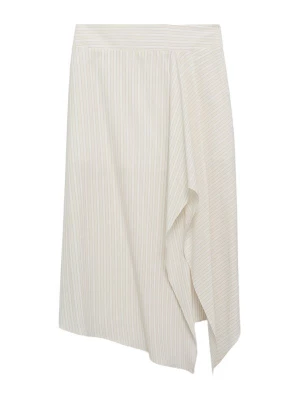 Foto van product MANGO Rok 'LIMON-H' beige / grijs / wit