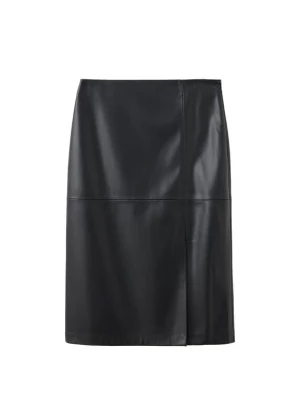 Foto van product MANGO Rok 'PENCIL' zwart
