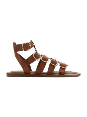 Foto van product MANGO Sandalen met riem 'COLLET' karamel