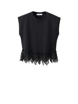 Foto van product MANGO Shirt 'BLONDE' zwart