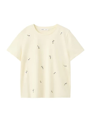 Foto van product MANGO Shirt 'FLOWI' geel