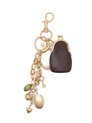 Foto van product MANGO Sleutelhanger 'SPIRIT' bruin / goud / olijfgroen
