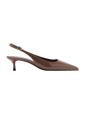 Foto van product MANGO Slingpumps 'Mona' chocoladebruin