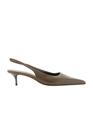 Foto van product MANGO Slingpumps 'Tom' olijfgroen