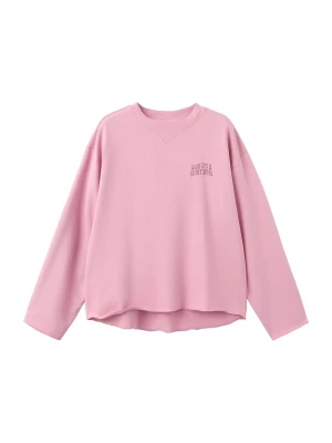 Foto van product MANGO TEEN Sweatshirt 'TOURIST' rosa / zwart gemêleerd