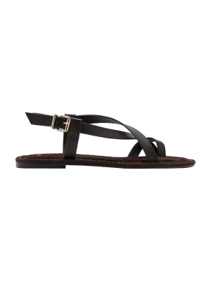 Foto van product MANGO Teenslipper 'ENNE' donkerbruin