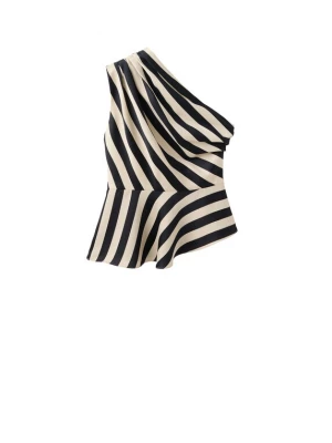 Foto van product MANGO Top 'LUNATIC' beige