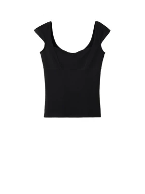 Foto van product MANGO Top 'MARGOT' zwart