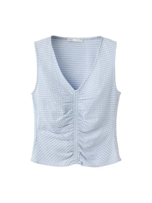 Foto van product MANGO Top 'VION' opaal / lichtblauw