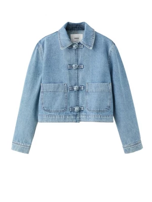 Foto van product MANGO Tussenjas 'BIMBA' blauw