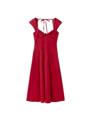 Foto van product MANGO Zomerjurk 'Mouse' rood