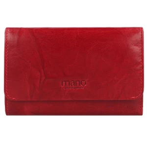 Foto van product mano Portemonnee 'Donna Aurona' rood / kersrood