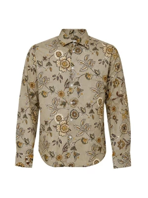 Foto van product Manuel Ritz Overhemd donkerbeige