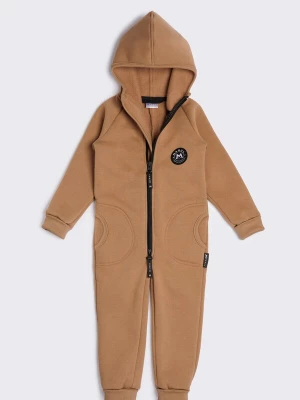 Foto van product MANUL Overall 'Latte' camel / zwart / wit