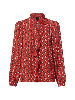 Foto van product Marc Cain Blouse beige / antraciet / rood