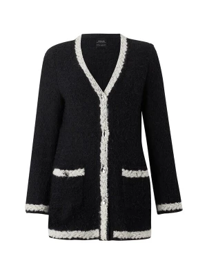 Foto van product Marc Cain Gebreid vest crème / zwart