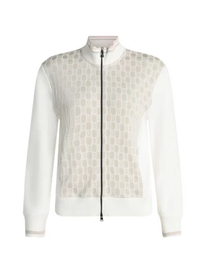 Foto van product Marc Cain Gebreid vest ecru / wit