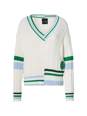 Foto van product Marc Cain Trui hemelsblauw / groen / offwhite