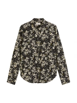 Foto van product Marc O'Polo Blouse beige / olijfgroen / zwart