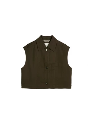 Foto van product Marc O'Polo Bodywarmer donkerbruin