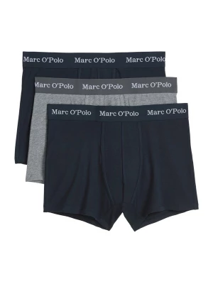 Foto van product Marc O'Polo Boxershorts ' Essentials ' navy / grijs gemêleerd