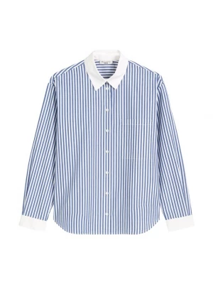 Foto van product Marc O'Polo DENIM Blouse donkerblauw / wit