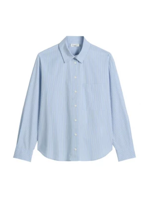 Foto van product Marc O'Polo DENIM Blouse lichtblauw / olijfgroen