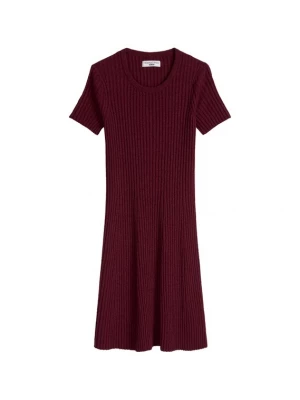 Foto van product Marc O'Polo DENIM Gebreide jurk donkerrood