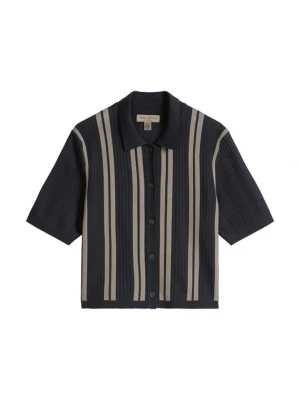 Foto van product Marc O'Polo Gebreid vest beige / blauw