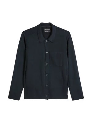 Foto van product Marc O'Polo Gebreid vest donkerblauw