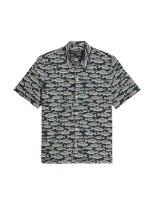 Foto van product Marc O'Polo Overhemd blauw / grijs