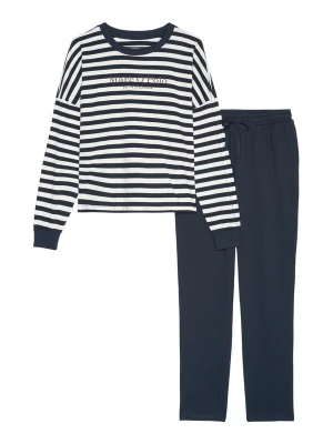 Foto van product Marc O'Polo Pyjama 'Mix & Match' blauw / wit