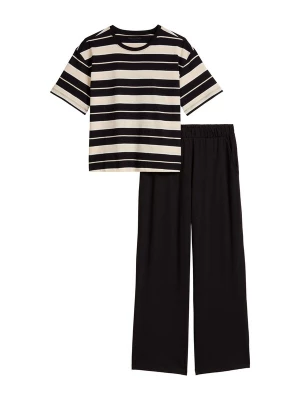 Foto van product Marc O'Polo Pyjama ' Mix N Match ' beige / donkerbruin / zwart