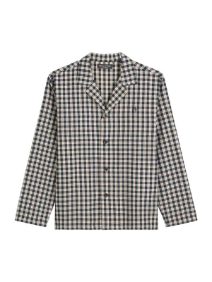 Foto van product Marc O'Polo Shirt ' Cozy Flannel ' crème / navy