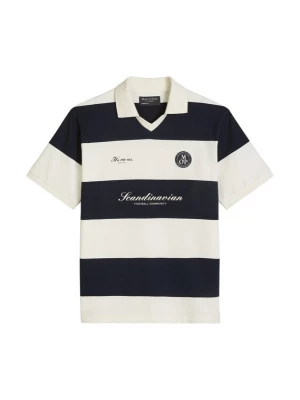 Foto van product Marc O'Polo Shirt donkerblauw / wit