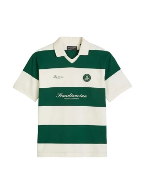 Foto van product Marc O'Polo Shirt donkergroen / natuurwit