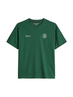 Foto van product Marc O'Polo Shirt donkergroen / wit