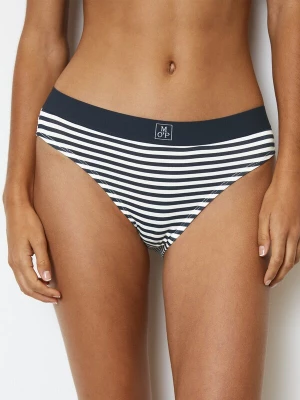 Foto van product Marc O'Polo Slip 'Essentials' donkerblauw / wit