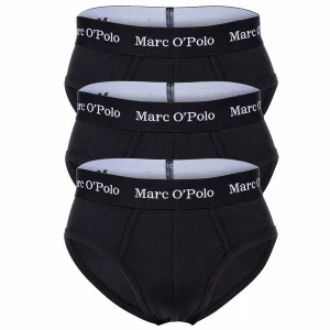 Foto van product Marc O'Polo Slip 'Essentials' zwart / wit