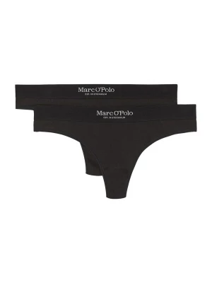 Foto van product Marc O'Polo String 'Iconic Rib' zwart / wit