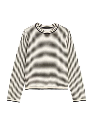 Foto van product Marc O'Polo Trui crème / zwart