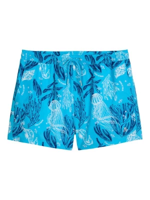 Foto van product Marc O'Polo Zwemshorts ' Woven ' turquoise / cyaan blauw / wit