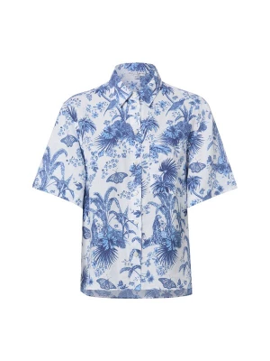 Foto van product Marie Lund Blouse 'Ida' blauw / wit
